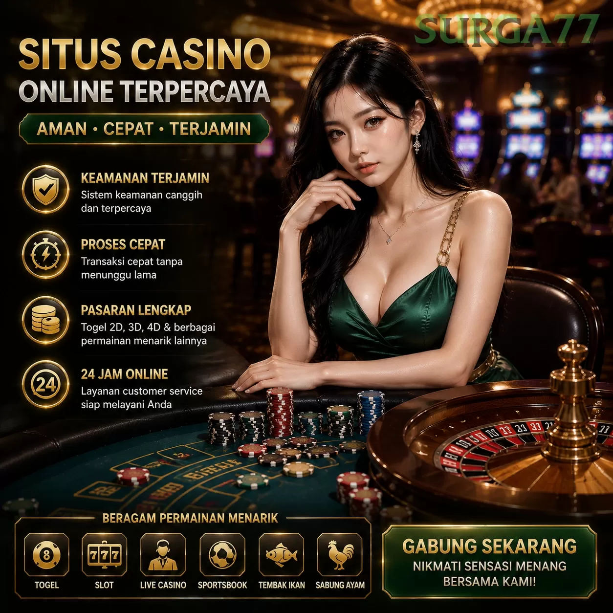 Mengulas Keunggulan Permainan di Situs surga77
